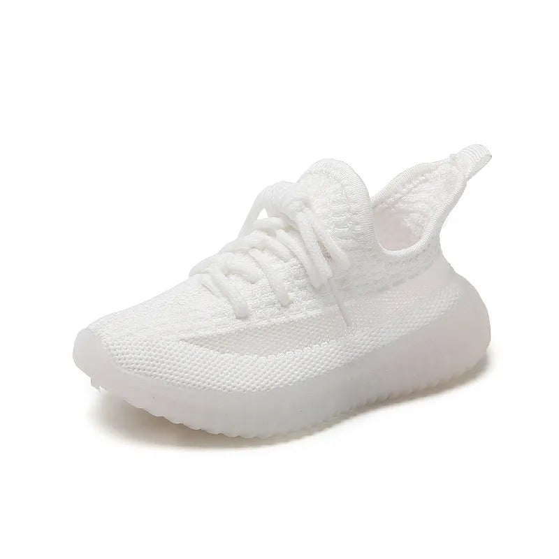 Boys’ Casual Sneakers – Black, Khaki or White