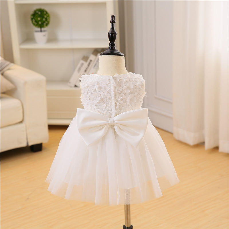 Baby Bow Occasion Dress – Sizes 3M to 24M