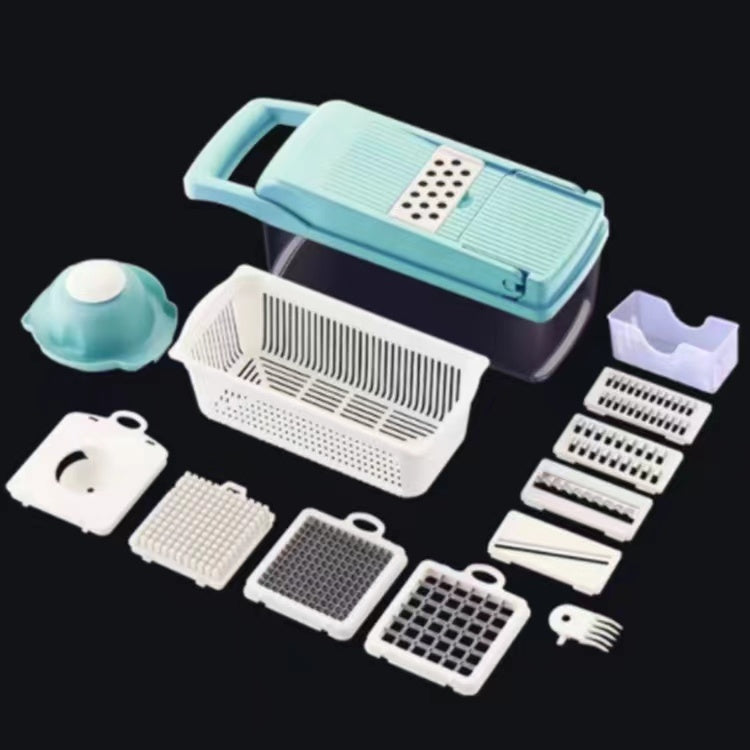 12-in-1 Manual Vegetable Chopper and Slicer Gadget