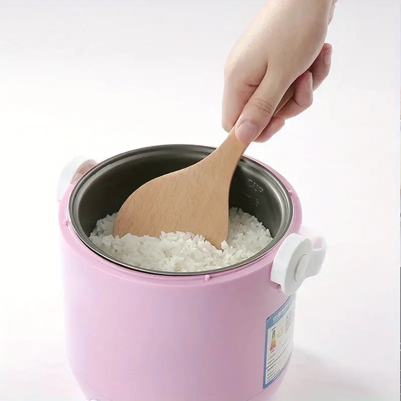 Wooden Flat-Head Cooking Spatula